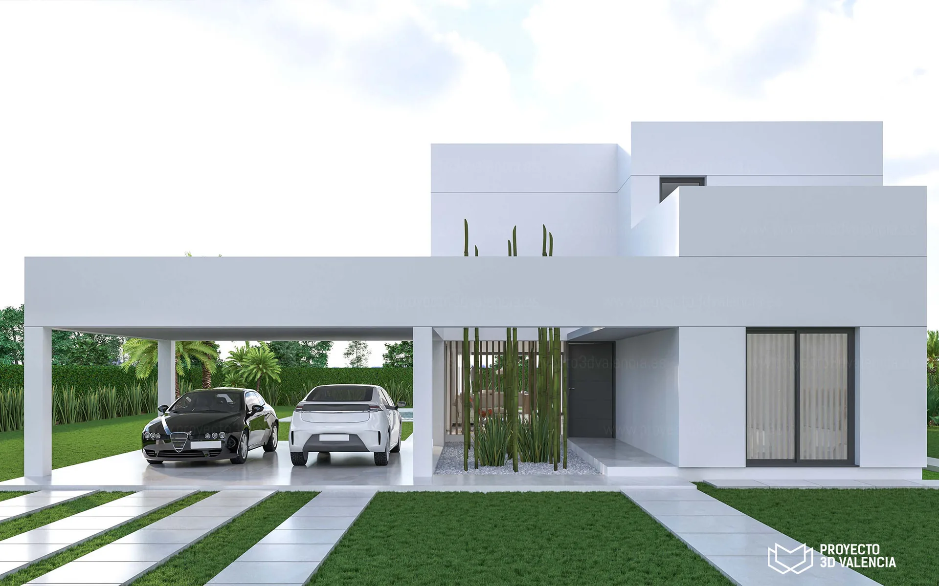 render de renders de viviendas unifamiliares